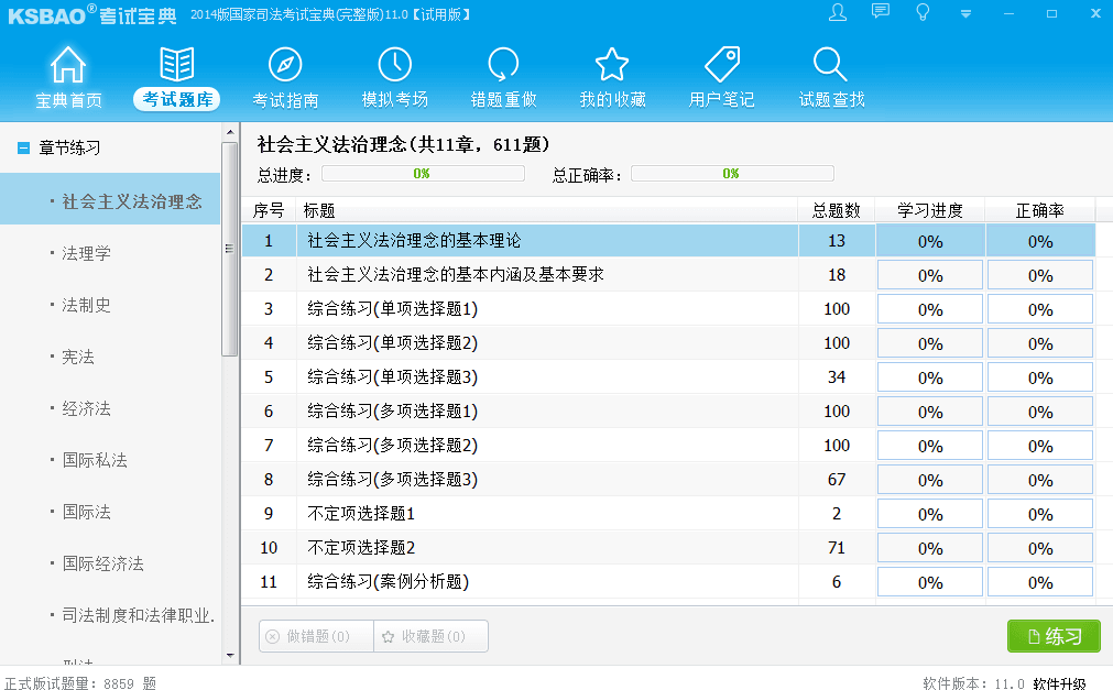 国家司法考试宝典 完整版