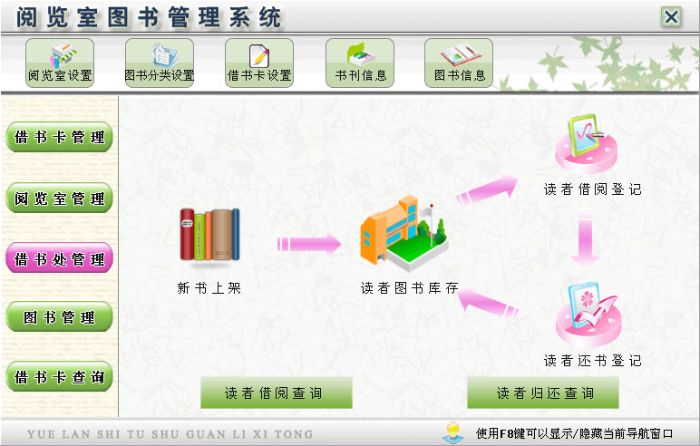 阅览室图书管理系统 官方版