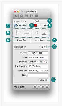 Assistor PS切图标记工具 汉化版v1.0